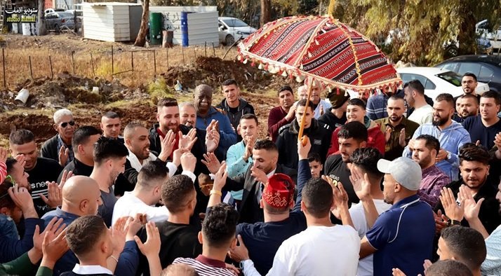 موسوعة التراث الفلسطيني | الشمسية في العرس الفلسطيني