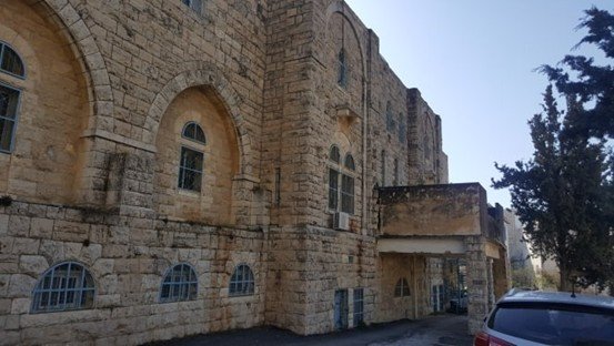 موسوعة التراث الفلسطيني | مقر لقيادة وكالة غوث وتشغيل اللاجئين (مستشفى مارلوقا)