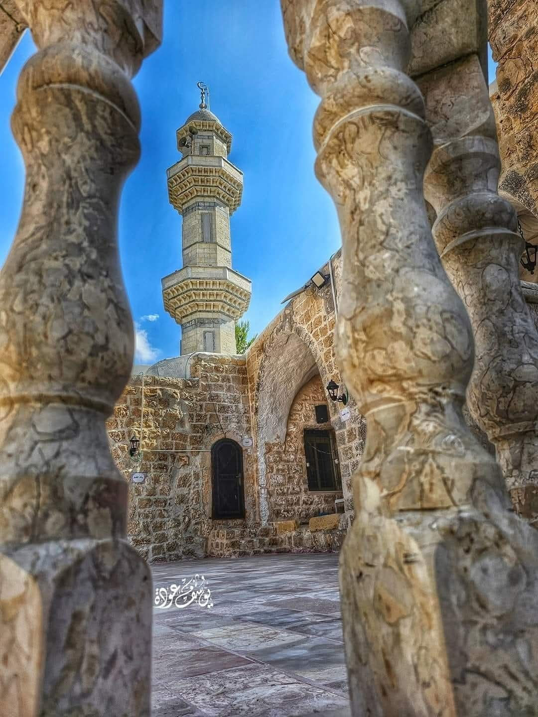 موسوعة التراث الفلسطيني | مسجد عجول القديم